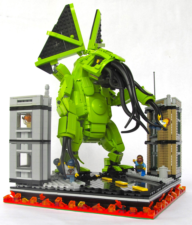 Illustration for article titled These Cthulhu LEGO sets will drive you insane with little plastic bricks